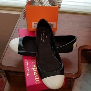 Kate Spade jelly ballet flats Sz 8